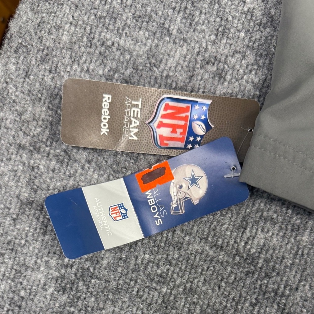 Vintage Reebok Dallas Cowboys NFL Team Apparel Lightweight Jacket Mens XL - NEW - Picture 6 of 13